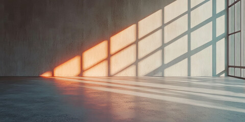 Poster - Light tarnished silver wall with stained concrete and rough grunge texture in indoor space