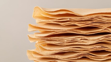 Poster - Pulp Fiber Concept, Wet Pulp Fibers Arranged in Layers Showcasing Textured Material for Creative Uses and Artistic Applications