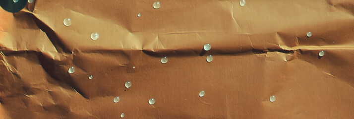 Poster - Detailed texture of medium brown paper featuring small circular spots and varied patterns