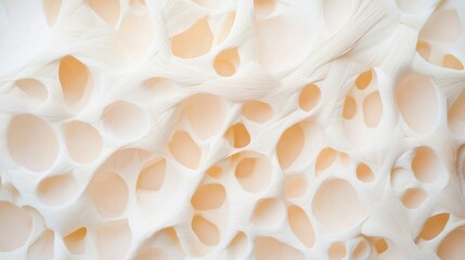 Poster - Pulp Fiber Concept, Intricate Wet Pulp Fibers Forming Unique Designs on Screen in Textured Patterns and Shapes