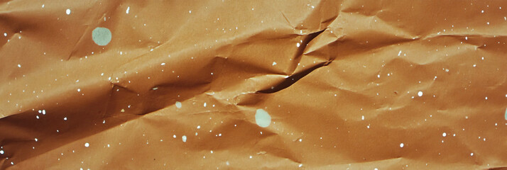 Poster - Medium brown paper texture with light flecks creates a unique background