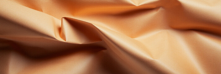 Poster - Subtle texture of medium brown paper with curved grain and smooth surface