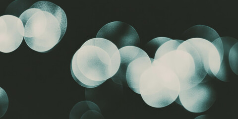 Poster - Mottled black and white texture with blurred abstract patterns and soft diffusion effects