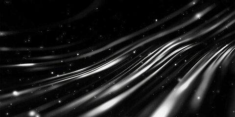 Poster - Mottled black and white texture with blurred linear pattern and soft lighting effects