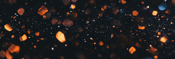 Poster - Exploration of mottled brown and black texture showcasing a unique concentrated design