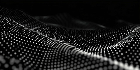 Poster - Textured grayscale background with mottled patterns and fine dotted details