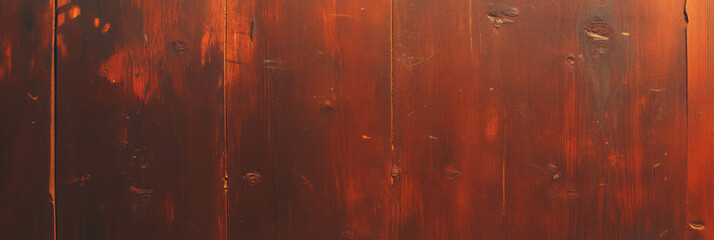 Poster - Textured wall with dark coffee brown tones and grunge details in an urban setting