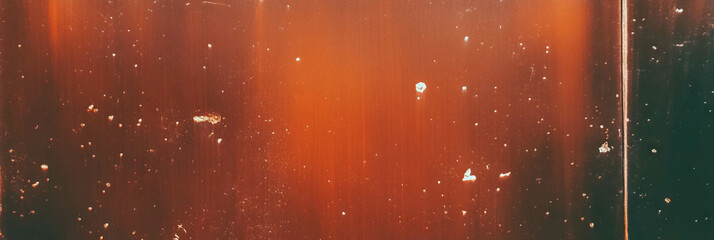 Poster - Dark coffee brown wall texture with grunge details and unique markings