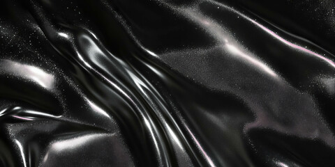 Poster - Pale dark silver wall texture featuring a faded surface and subtle grunge effect