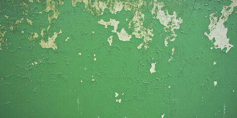 Poster - Faded pale moss green wall texture with subtle grunge and worn appearance
