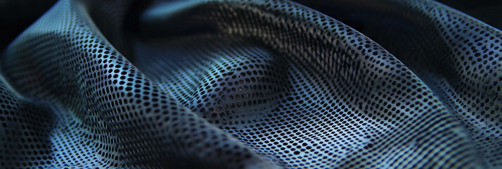 Aufkleber - Exploring the unique texture of perforated nylon leatherette and matte zinc fabric