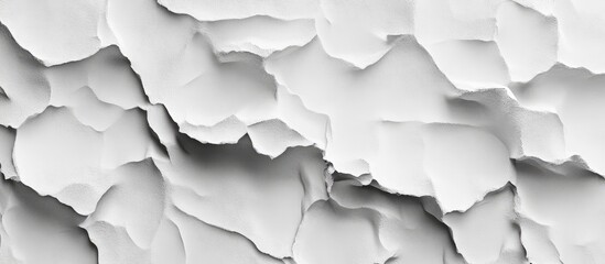 Poster - Light grey seamless plaster wall texture featuring undulating layers creating a smooth and uniform finish ideal for modern clean aesthetic backgrounds.