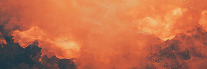 Poster - Textured russet light tan brown wall with subtle grunge patterns and shadows