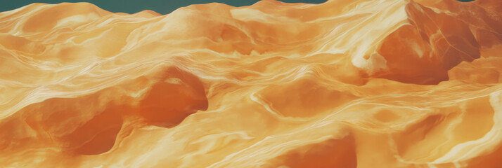 Aufkleber - Textured sand with a gold yellow hue and heavy grunge effect creates a unique visual experience