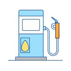 Poster - fuel dispenser icon, fuel dispenser vector illustration-simple illustration of fuel dispenser, perfect for fuel dispenser logos and icons