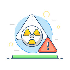 Poster - hazard icon, hazard vector illustration-simple illustration of hazard, perfect for hazard logos and icons