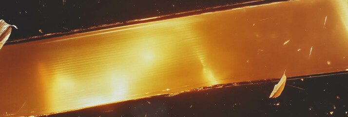 Poster - Intricate texture of scanned film showcasing fine scratches and subtle grain patterns