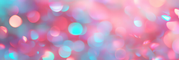 Fototapete - Texture of scattered small bokeh creates a subtle sparkling effect in soft light