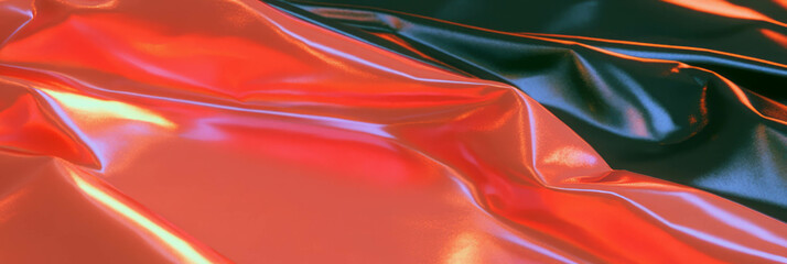 Aufkleber - Unique blend of shiny nylon and chrome textures showcasing vibrant colors