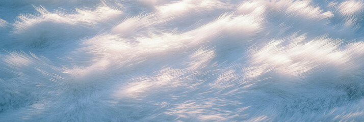 Poster - Plush silver gray carpet texture with long silky pile and soft highlights enhancing elegance