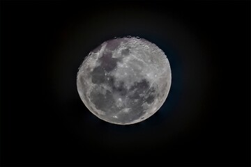 full moon at night