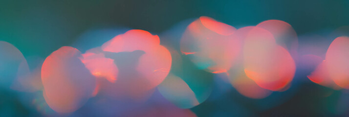 Fototapete - Discover the enchanting beauty of soft bokeh with smooth gradient transitions and shimmer