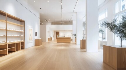 Poster - Serene Minimalist Store Interior Design