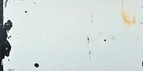 Poster - Textured white wall with faded surface and subtle grunge effects highlighting imperfections