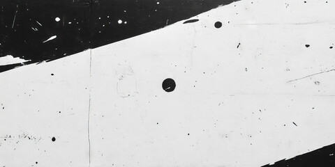 Poster - Texture of a faded white wall with subtle grunge effects and markings