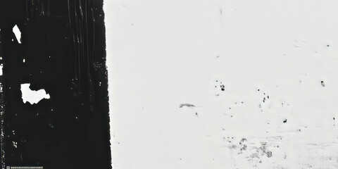 Poster - Texture of a weathered white wall showcasing grain and grunge features in high detail