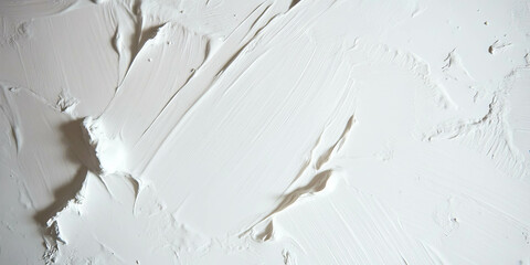 Poster - White wall texture showcasing stained wood and a rich grunge overlay with detailed markings