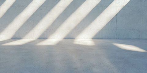 Poster - Subtle grunge texture of a white wall illuminated by bright light