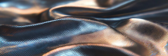 Aufkleber - Woven nylon and anodized aluminum textures highlighted by smooth concrete surfaces