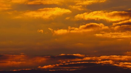 Wall Mural - beautiful sunset sky abstract background timelapse