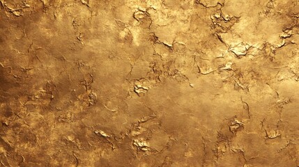 Leinwandbilder - Golden Metallic Textured Grunge Abstract Background with Luxurious Granular Patterns  Vintage Rustic Elegant Decorative Ornamental Surface with Shiny Shimmering Gleaming Dazzling Radiant Luster