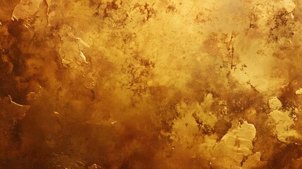 Leinwandbilder - Shimmering golden glitter texture with abstract metallic background  Luxurious decorative and glowing digital art design that can be used as a page cover card or wallpaper