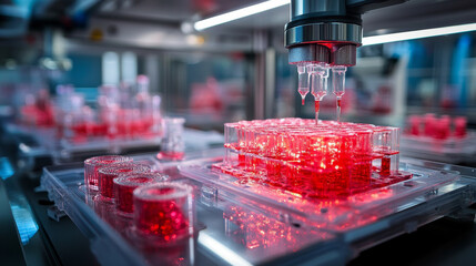 Poster - Bioprinting equipment constructing organ prototypes with precision