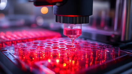 Poster - Bioprinting equipment creating organ prototypes in lab