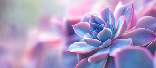 Wall Mural - echeveria perle von nuremberg succulent with vibrant colors and rosettes close up perfect for interi