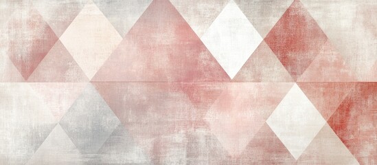 Poster - Abstract textured background with geometric patterns in soft muted tones for versatile design applications. Ideal for wallpapers and prints.