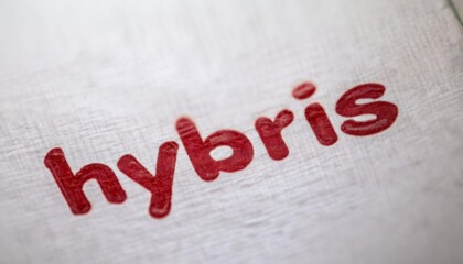 Poster - Hybris Branding on Textured Surface