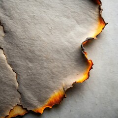 Poster - Burnt Paper Texture Background for Business, Old Document Concept