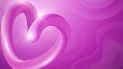 Poster - Pink purple love gradient line abstract background