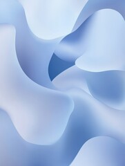 Poster - Vector light blue background with smooth gradients and simple shapes, ideal for web and graphic design projects.