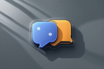 Modern Thumbnail Design Featuring Glossy Edges on Dark Gray Background