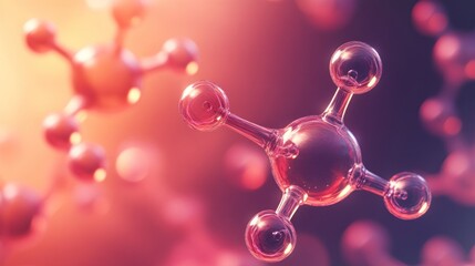 Poster - Abstract Molecular Structure Visualization with Spherical Atoms and Bonds