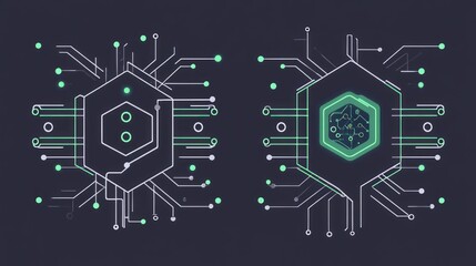 Poster - Advanced Technology Circuit Board Design with Hexagonal Elements
