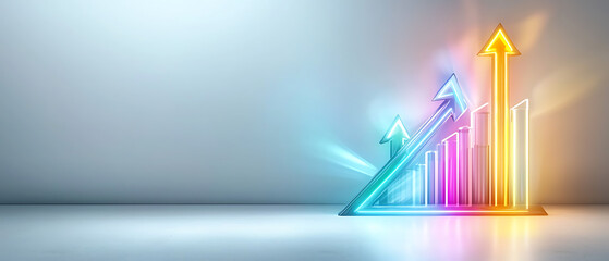 Poster - Business growth strategies corporate office infographic modern environment dynamic viewpoint visualizing success