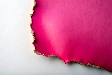 Poster - Burnt Edge Pink Paper Texture for Creative Business Presentation