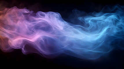 Poster - Abstract Colorful Smoke Design